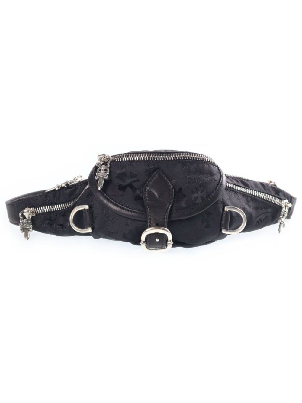 Chrome Hearts Snat Pack Mini Multi Motif Mini Shoulder Bag Black